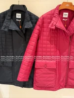Hermes 2025 Fall/Winter Collection 🐎 Classic Timeless Plaid Stand-Collar Belted Design Insulated Coat - Warm & Comfortable - Image 17