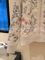 Dior 2025 Fall/Winter Collection 🆕 Star Zipper Embroidery Logo Wool Knit Jacket for Women - Image 18
