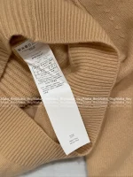 MONCLER 2025 Early Fall/Winter Collection ☑️ Lapel Embroidered Badge Logo Cashmere Knit Sweater for Women - Image 13