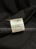 Hermes 2025 Fall/Winter Collection 🐎 Classic Timeless Plaid Stand-Collar Belted Design Insulated Coat - Warm & Comfortable - Image 12