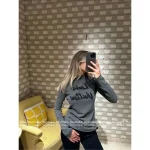Dior 100% Cashmere ⭐️ 2025 Early Fall/Winter Collection Gold-Thread Embroidered Star Logo Round Neck Cashmere Pullover - Image 3