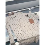 miumiu 2025 Early Fall/Winter Collection 🌷 "Pure Floral" Round Neck Logo Slim-Fit Cotton Dress / Short Sleeve / Tank Top Full Collection - Image 2