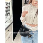 Chanel 2025 Fall/Winter CoCo Neige Ski Collection ⭐️ Silk Velvet Star Charm Ski Chain ⛓️ Letter Bag - Image 16