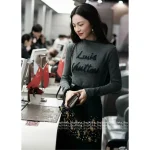 Dior 100% Cashmere ⭐️ 2025 Early Fall/Winter Collection Gold-Thread Embroidered Star Logo Round Neck Cashmere Pullover - Image 8
