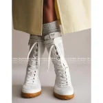 Hermes 2025 Early Fall American Casual Old Money Style | Sophisticated Woman's Casual Baseball & Golf Ankle Boots - Image 11