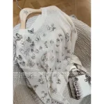 Dior 2025 Fall/Winter Collection 🦋 Imported Mulberry Silk/Alpaca/Cashmere Blend Pullover Embroidered Butterfly Sweater - Image 4