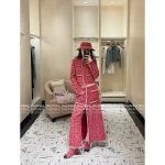 Chanel Festive Holiday Collection for the Sophisticated Woman ♥️ 2025 Fall/Winter Series Imported Tweed Wool Woven Pocket Blazer / Midi Skirt / Wide-Leg Pants - Image 5