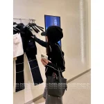 Chanel Two Colors Keeper Piece / Dust Bag Included 2025N CoCo Neige ❄️ Ski Series Fall/Winter New Zip-Front Embroidered Wool Knit Cardigan - Image 5