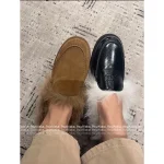 Chanel 2025 Fall/Winter CoCo Neige Ski Collection 🦙 New Season Imported Australian Long-Haired Wool Loafers for Women - Image 13