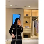Chanel 2025 Fall/Winter Collection 🖤 Four-Pocket Tweed Woven Wool Mid-Length Blazer with Silk Lining - Image 8