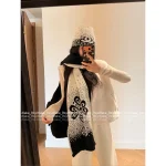 Chanel 2025 Fall/Winter CoCo Neige Ski Collection 🦙 Extra Warm Cashmere/Wool/Silk Blend Knit Beanie 🆚 Scarf - Image 16
