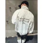ACNE STUDIOS 1966 Classic Letter Logo Fall/Winter New Color-Gradient Storm Jacket. Unisex Relaxed Fit - Image 16