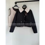 Dior 2025 Early Fall/Winter Collection ☑️ Detachable Two-Piece Design Custom Leather Buckle Shearling Vest Puffer Jacket