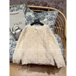 Dior 2025 Fall/Winter Collection ⭐️ Artisan Teddy Cashmere/Merino Wool 🦙 Quilted Embossed Button Knit Cardigan - Image 14