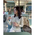 Dior 100% Cashmere ⭐️ 2025 Early Fall/Winter Collection Gold-Thread Embroidered Star Logo Round Neck Cashmere Pullover - Image 18