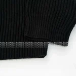 Celine Fall/Winter Must-Have 🖤 2025 Early Fall/Winter Collection Classic Terry Jacquard Logo Hooded Wool Knit Cardigan - Image 3