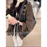 Chanel 2025 Fall/Winter Atelier Collection Runway Style 🖤 Chunky Chain Metal Logo Oversized Hippie Hobo Bag in Imported Matte Soft Calfskin - Image 2