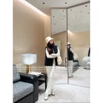 MONCLER Super Warm ~ 🐑 2025 Early Fall/Winter Collection Imported Shearling Down Vest 90% White Duck Down Fill - Image 9