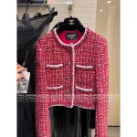 Chanel Festive Holiday Collection for the Sophisticated Woman ♥️ 2025 Fall/Winter Series Imported Tweed Wool Woven Pocket Blazer / Midi Skirt / Wide-Leg Pants - Image 2