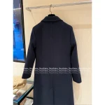 Chanel 2025 Fall/Winter Collection 🔍 Structured Lapel Pocket Wool Long Coat for Women - Image 10