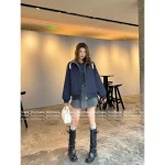 miumiu 2025 Early Fall/Winter Collection 🤎 Reversible Windproof & Water-Resistant Letter Logo Jacket - Image 10