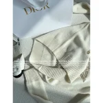 Dior 100% Cashmere ⭐️ 2025 Early Fall/Winter Collection Gold-Thread Embroidered Star Logo Round Neck Cashmere Pullover - Image 29