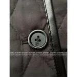 Louis Vuitton 2025 Early Fall/Winter Collection 🔍 Patchwork Hooded Design Wool-Blend Quilted Coat for Women - Mid-Length, Slimming & Elegant - Image 5