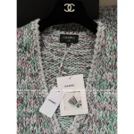 Chanel 2025 Fall/Winter Collection 🍏 Atelier Series Chunky Knit Hand-Crocheted Bow Crystal Silk-Wool Blend Vest - Image 14
