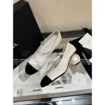 Chanel 2025 Fall/Winter Atelier Collection 🎱 Pearl Ball Heel Block Heel Pointed-Toe Pumps for Women - Elegant & Sophisticated - Image 13