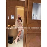 Chanel Barbie Princess Boots~ 2025N Hot Drop New Colorway Color-Block Logo Rain Boots Imported Original Mold Special Waterproof Material - Image 16