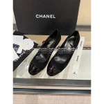 Chanel 2025 Fall/Winter Atelier Collection 🎱 Pearl Ball Heel Block Heel Pointed-Toe Pumps for Women - Elegant & Sophisticated - Image 12