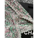 Chanel 2025 Fall/Winter Collection 🍏 Atelier Series Chunky Knit Hand-Crocheted Bow Crystal Silk-Wool Blend Vest - Image 12