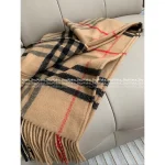 BURBERRY 2025 Fall/Winter Collection 🧣 Classic Plaid Fringe Chain-Tassel Cape Scarf - A Must-Have for the Stylish Woman~ Imported Wool & Cashmere Blend Premium Quality - Image 16