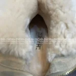 Chanel 2025 Fall/Winter Collection 🐑 Shearling & Wool Ankle Boots Snow Boots for Women - Premium Glossy Suede Upper - Image 16