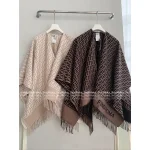 FENDI "Must-Have for Socialites & Celebrities" 🐑 Cashmere Fringe Shawl for Women Cashmere + Wool Blend Warm & Cozy - Image 12