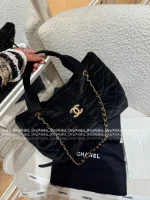 Chanel "Hot Drop 🎀" 2025 Bow & Metal Logo Chain Bag ⛓️ Stunning Jennie-Inspired Style in Imported Genuine Lambskin/Silk Velvet - Image 12