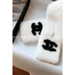 Chanel Vintage Series ©️©️ Imported Wool 🦙 Logo Fur Scarf 🧣 Adorably Cute & Cozy - Perfect for Homebodies - Image 13