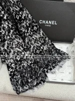 Chanel 2025 Fall/Winter Collection 🖤 Heavyweight Water-Soluble Lace Flared Cuff Metal Button Blazer / High-Waist Flared Pants for Women - Image 19