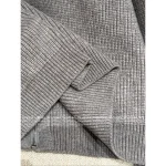 Celine 2025 Early Fall/Winter Collection 🔍 Minimalist Embroidered Logo Zip-Front Wool Knit Cardigan for Women - Image 11