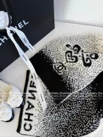 Chanel 2025 Fall/Winter CoCo Neige Ski Collection 🦙 Extra Warm Cashmere/Wool/Silk Blend Knit Beanie 🆚 Scarf - Image 7