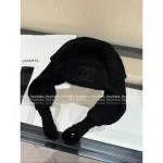 Chanel 2025 Fall/Winter Ski Collection 🤍 Chunky Knit Pineapple Stitch Ushanka Hat - Cashmere/Silk Blend - Image 21