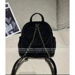 Chanel 2025 Fall/Winter CoCo Neige Ski Collection ❄️ Artisan Imported Silk Velvet Quilted Mini Backpack / Rucksack for Women - Image 9