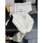 Chanel 2025 Fall/Winter Ski Collection 🤍 Chunky Knit Pineapple Stitch Ushanka Hat - Cashmere/Silk Blend - Image 20