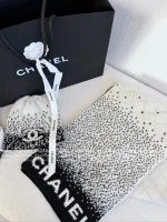 Chanel 2025 Fall/Winter CoCo Neige Ski Collection 🦙 Extra Warm Cashmere/Wool/Silk Blend Knit Beanie 🆚 Scarf - Image 26