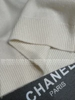 Chanel Super Cute ©️©️ Vintage Vintage Series 🎀 Bow Jacquard Logo Cashmere Pullover - Imported Cashmere 🦙 - Image 20