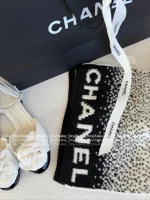 Chanel 2025 Fall/Winter CoCo Neige Ski Collection 🦙 Extra Warm Cashmere/Wool/Silk Blend Knit Beanie 🆚 Scarf - Image 25
