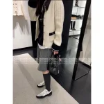 Chanel 2025 Fall/Winter Collection ©️©️ Ski Series Tech-Futuristic Silver Tone Motion Classic Cortez Sneakers for Women - Stylish & Super Comfortable~ - Image 17