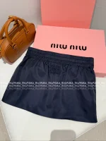 miumiu 2025 Early Fall/Winter Collection 💙 Fur-Trim Cropped "Hot Girl Set" Jacket / Bodycon Skirt - Image 12