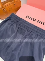 miumiu 2025 Early Fall/Winter Collection 💙 Fur-Trim Cropped "Hot Girl Set" Jacket / Bodycon Skirt - Image 20