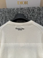 Dior 2025 Early Fall/Winter Collection ⭐️ Round Neck Embroidered Letter Logo Pullover Cashmere/Wool Blend Knit Sweater - Image 27